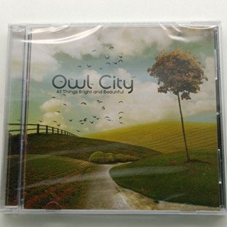 แผ่น CD เพลง Owl City All Things Bright And Beautiful