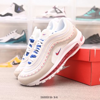 Original Nike air MAX 97 รองเท้ากีฬา รองเท้าวิ่ง คลาสสิก ป้องกันการสั่นสะเทือน