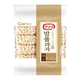 ขนมเกาหลี ขนมข้าวพอง cw korean traditional sweet rice snack 90g 청우 옛날에 밥풀과자