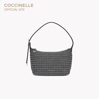 COCCINELLE GLEEN MONOGRAM DENIM MINI HOBO POCHETTE 530101 กระเป๋าสะพายผู้หญิง