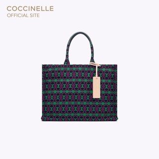 COCCINELLE NEVER WITHOUT BAG MONOGRAM HANDBAG 180201 กระเป๋าถือผู้หญิง