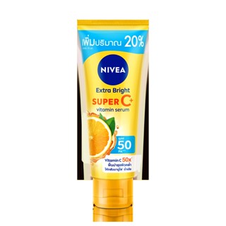 [สินค้ากิจกรรม] นีเวีย เอ็กซ์ตร้า ไวท์ ซูเปอร์ซี+ วิตามิน เซรั่ม SPF 50 PA +++ 84 มล. NIVEA