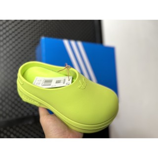 Adidas ADIFOM STAN MULE รองเท้าแตะ พื้นหนา ระบายอากาศ เพิ่มความสูง สําหรับผู้หญิง