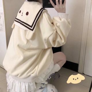 ⚡เสื้อฮู้ดผู้หญิงน่ารัก สไตล์เกาหลี ดูน่ารัก สาวนิ่ม เนื้อผ้านุ่ม เสื้อฮู้ดผู้หญิง