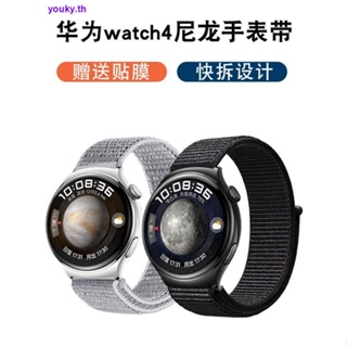 สายนาฬิกาข้อมือไนล่อน ผ้าแคนวาส กันน้ํา สําหรับ Huawei watch4 pro GT3 GT2 0703