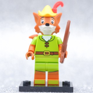 LEGO Robin Hood, Disney 100 - MINIFIGURE SERIES LEGO เลโก้ มินิฟิกเกอร์ ตัวต่อ ของเล่น