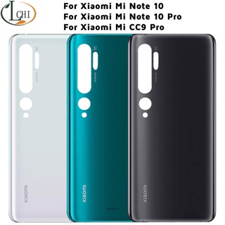 ใหม่ ฝาครอบแบตเตอรี่ด้านหลัง สําหรับ Xiaomi Mi Note 10 Pro Xiaomi Mi Note 10 Mi CC9 Pro