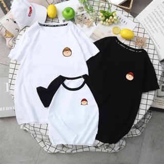 พร้อมส่ง เสื้อยืดลําลอง แขนสั้น พิมพ์ลาย Tik Tok แฟชั่นฤดูร้อน สไตล์เกาหลี สําหรับครอบครัว พ่อแม่ และลูก 2023