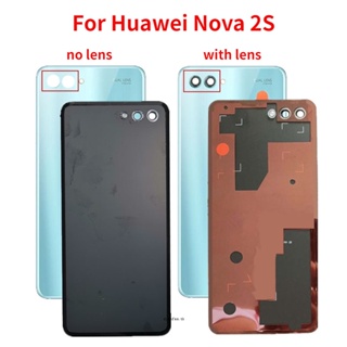 เคสแบตเตอรี่ด้านหลัง พร้อมเลนส์กล้อง แบบเปลี่ยน สําหรับ Huawei Nova 2S HWI-AL00