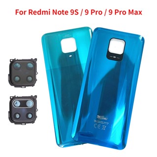 ใหม่ เคสแบตเตอรี่ด้านหลัง พร้อมกล้อง สําหรับ Xiaomi Redmi Note 9S Redmi Note 9 pro 9 pro Max