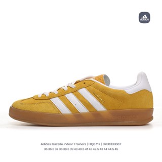 Adidas Gazelle รองเท้ากีฬาลําลอง ข้อสั้น สีขาว สําหรับผู้ชาย และผู้หญิง