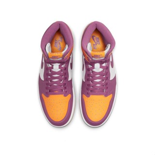 ◎☈♝Nike Air Jordan 1 high og AJ1 【ของแท้ 100% 】 C7F7รองเท้าผ้าใบผู้ชายญิง