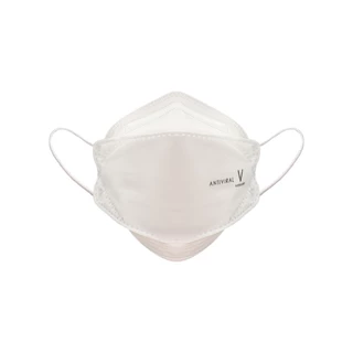 Varogard 4layers Face Mask pack5's วาโรการ์ด หน้ากากเคลือบสารฆ่าเชื้อสามมิติ สีขาว บรรจุ 5 ชิ้น