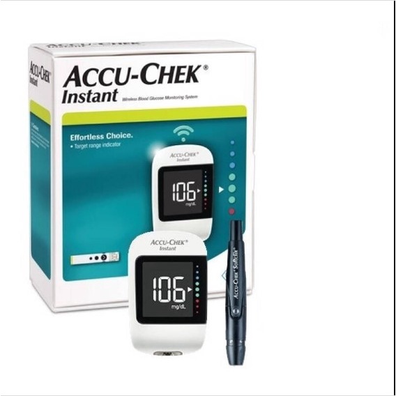 ACCU CHEK INSTANT METER (NO STRIP) เครื่องตรวจวัดระดับน้ำตาล