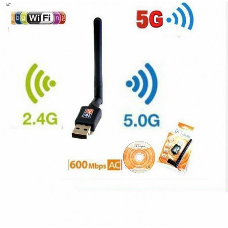 ☸▫✌600mbps-2db 150m 2.4g/5g Usb Ac With Antenna Wifi Receiver Adapter Connector Signal Booster Network Pocket