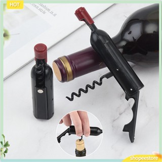 (shopeestore) Lightweight Corkscrew High Durability Red Wine Bottle Corkscrew Reusable for Home