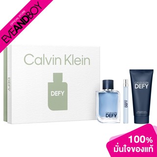 CALVIN KLEIN - CK Defy Spring Set23 EDT + Pen Spray + Shower Gel (3 pcs.) เซตน้ำหอม[สินค้าแท้100%]