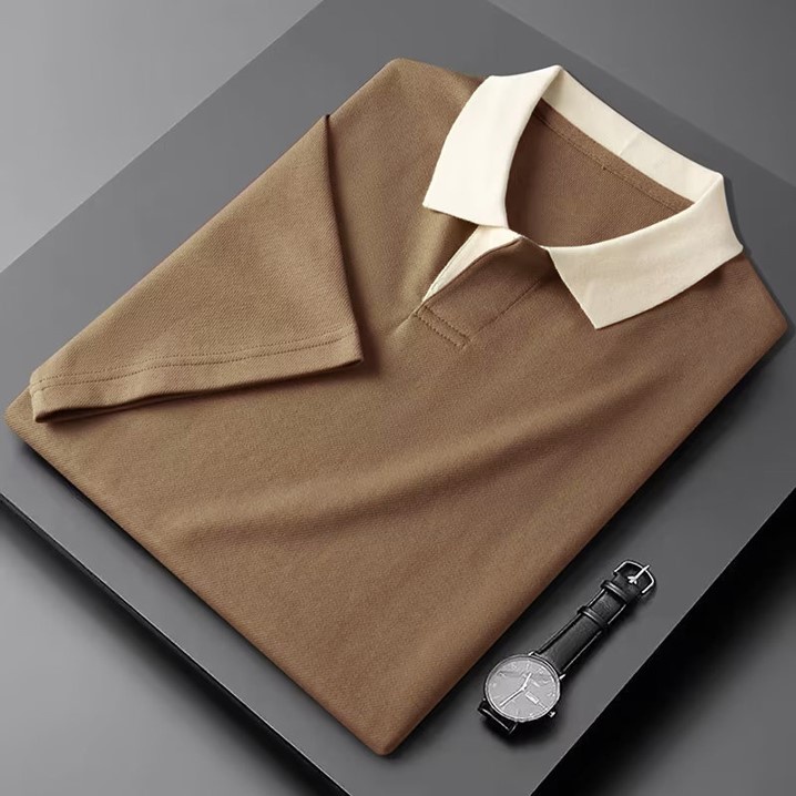 พร้อมส่ง COD เสื้อโปโลเกาหลีชาย แขนสั้น สวมใส่สบาย เข้ากับทุกการแต่งกาย แฟชั่นฤดูร้อน สําหรับผู้ชาย