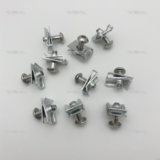 A _ R1 R6 น็อตสกรูฝาครอบรถยนต์ สเตนเลส ขนาดใหญ่ (6 มม.)