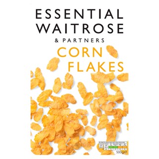 เวทโทรสคอนเฟลกส์ 500กรัม  /  Waitrose Cornflakes 500g.