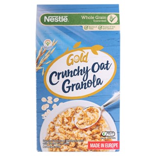 เนสท์เล่โกลด์ครันชี่โอ๊ตกราโนล่า 315กรัม  /  Nestle Gold Crunchy Oat Granola 315g.