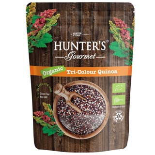 ฮันเตอร์กรูเมท์มล็ดควินัวสามสี 300กรัม  /  Hunters Gourmet Tri Colour Quinoa 300g.