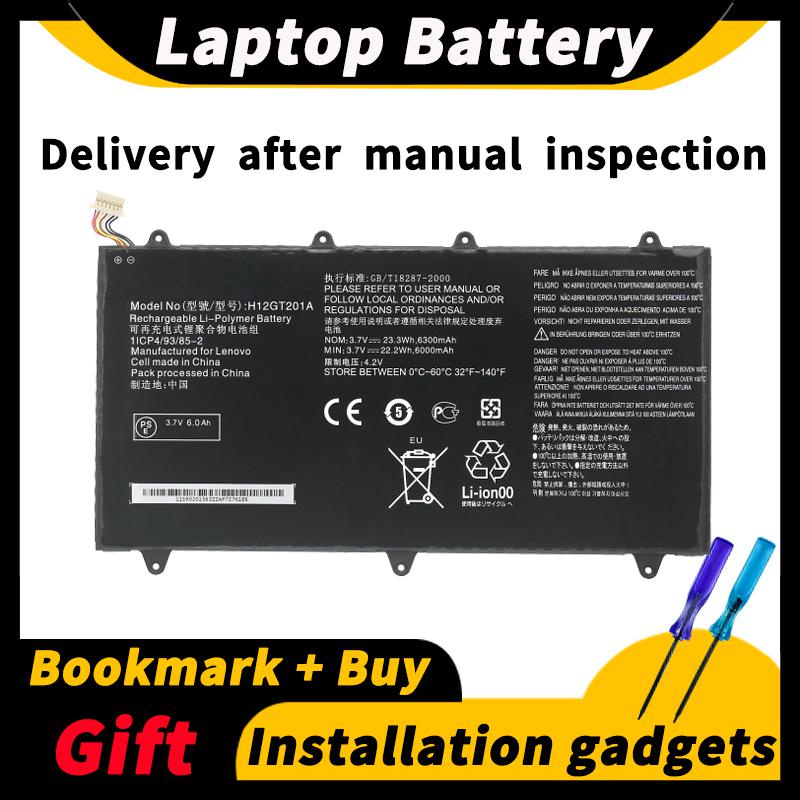 For Lenovo IdeaPad A2109 A2109A A2109A-F H12GT201A 3.7V 23.3wh/6300mAh Tablet Battery