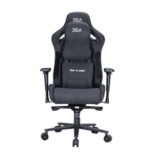 อุปกรณ์สำหรับเกมเมอร์ + GAMING CHAIR (เก้าอี้เกมมิ่ง) EGA TYPE G8 GAMING BLACK (สินค้าต้องประกอบก่อนใช้งาน)