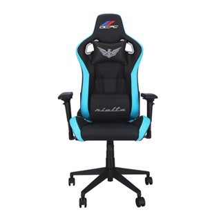 GAMING CHAIR (เก้าอี้เกมมิ่ง) OCPC RIALTA (OC-GC-RIA-BL) (BLACK-BLUE) (สินค้าต้องประกอบก่อนใช้งาน);