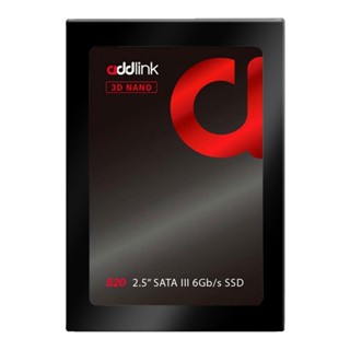 อุปกรณ์จัดเก็บข้อมูล [] 1 TB SSD (เอสเอสดี) ADDLINK S20 2.5" SATA3 SSD (AD1TBS20S3S)