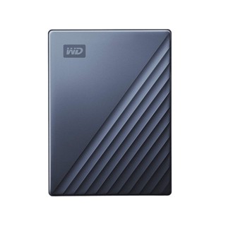 อุปกรณ์จัดเก็บข้อมูล ; 4 TB PORTABLE HDD (ฮาร์ดดิสก์พกพา) WD MY PASSPORT ULTRA (BLUE) (WDBFTM0040BBL)