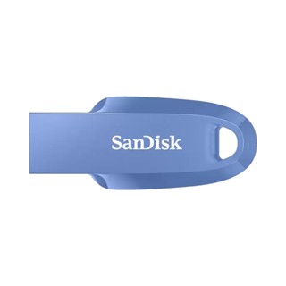 256 GB FLASH DRIVE (แฟลชไดร์ฟ) SANDISK ULTRA CURVE 3.2 FLASH DRIVE (NVAY BLUE) (SDCZ550-256G-G46NB){}