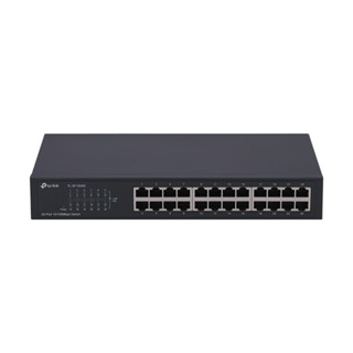 อุปกรณ์เน็ตเวิร์ค } SWITCH (สวิตซ์) TP-LINK 24 PORTS TL-SF1024D FAST PORT