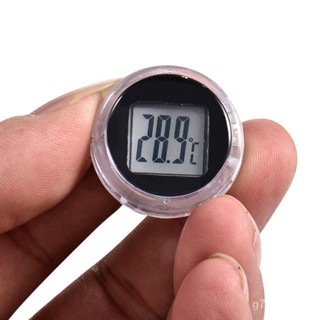 Motorcycle Digital Thermometer Clock Durable Waterproof Motorbike Meter Bathroom Bedroom Interior Watches Instrument Acc