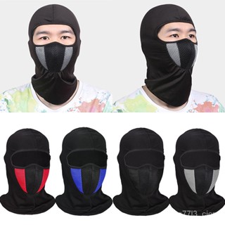 Motorcycle Full Face Mask Breathable Balaclava Motorbike Mask Motocross Helmet Hood Moto Riding Neck Face Hood Moto Acce