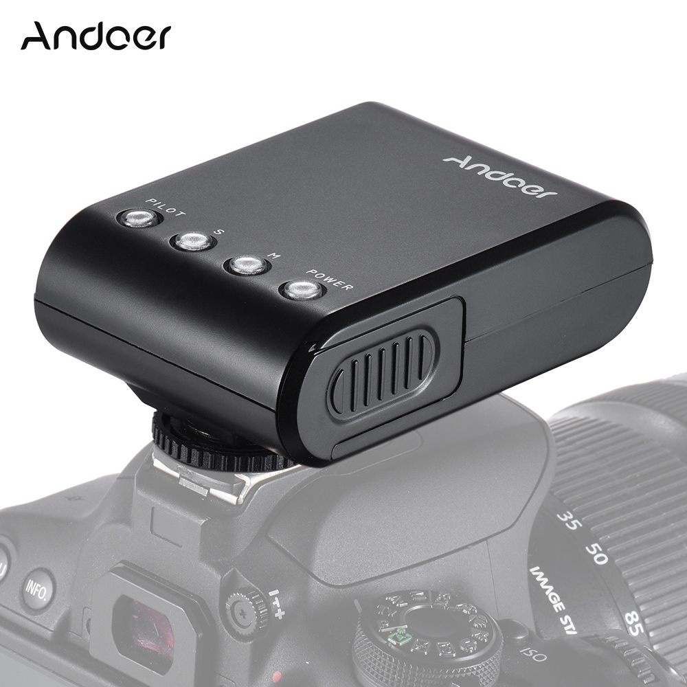 Andoer Professional Mini Digital Slave Flash Speedlite On-Camera แฟลช Hot Shoe GN18สำหรับ Canon Niko