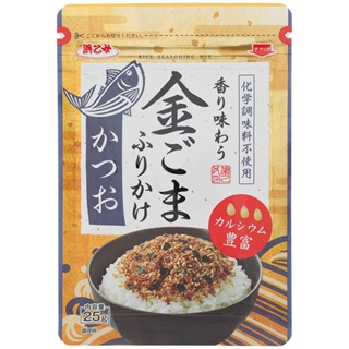 ฮามาโอะโตเมะผงโรยข้าวรสงาและปลาคัทสึโอะ 25กรัม  /  Hamaotome Kingoma Furukake Katsuo 25g.