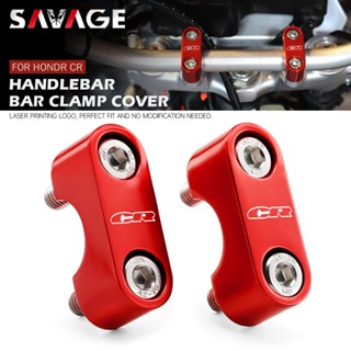 Handlebar Clamp Covers For HONDA CR 80R 85R CR500 250 125 CRM CR85R CR250R Motorcycle Accessories Bar Mount Riser Clampi