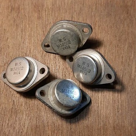 ทรานซิสเตอร์mj4502ขายชุด4ตัว120