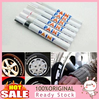 [B_398] 12 Colors Waterproof Car Tire Tread Rubber Metal Permanent Paint Marker Pen