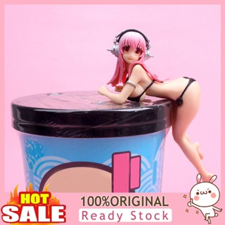 b_chlorine398 Lightweight Super Sonico Ornament Super Sonico Action Figure Wear-resistant for Movie Lovers