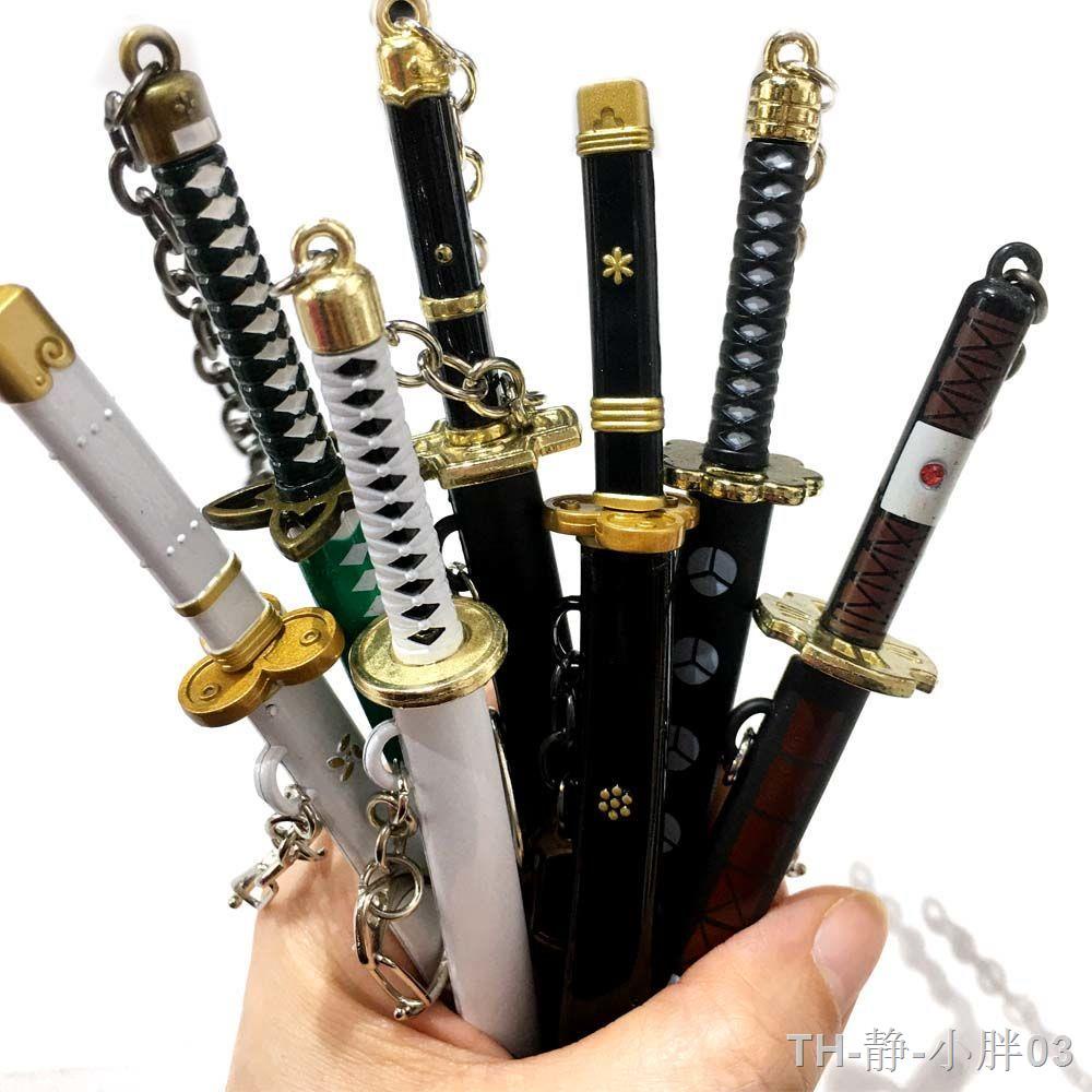 ดาบคาตานะ "One Piece" Doctor Sauron Luo Yiwen Qiushui Guiche Metal Sword Alloy Model Ornament