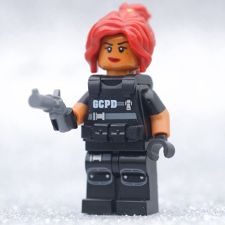 LEGO Barbara Gordon SWAT Hero DC  - LEGO เลโก้ มินิฟิกเกอร์ ตัวต่อ ของเล่น