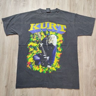 KURT COBAIN NIRVANA เสื้อวง เสื้อทัวร์