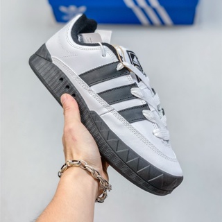 A_didas orebinals Adimatic รองเท้าผ้าใบลําลอง กันลื่น ทนต่อการเสียดสี เหมาะกับการวิ่ง สไตล์เรโทร