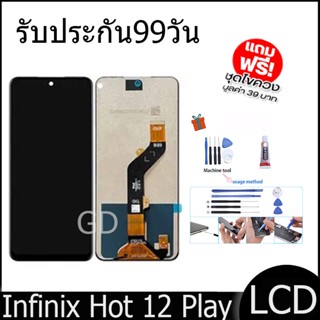 หน้าจอ LCD infinix Hot 12 Play งานแท้ Display จอ + ทัช อะไหล่มือถือ จอinfinix Hot12Play/X6817