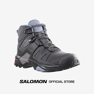 SALOMON SHOES X ULTRA 4 MID GTX W สี MGNT/BLACK รองเท้าเดินป่า รองเท้าหุ้มข้อ รองเท้าผู้หญิง