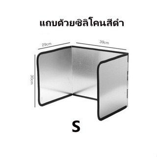 ส่งไว🚚 💥แผ่นกันน้ำมันกระเด็น วัสดุสังกะสีกันความร้อนทนความร้นได้อย่างดี สินค้าพร้อมส่ง✅