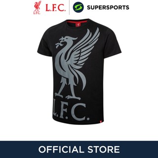 LIVERPOOL FOOTBALL CLUB Liverbird Black เสื้อยืดผู้ชาย