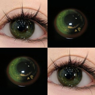 ◊◘☊OVOLOOK น้ำแสงหมอกสีเขียวกบเจ้าชายสีนักเรียนใหม่นักเรียนโยนคอนแทคเลนส์ทุกวันขนาดใหญ่